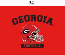 Georgia Toddler Short Sleeve T Shirt Print