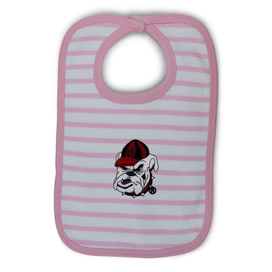 Georgia Infant Stripe Knit Bib