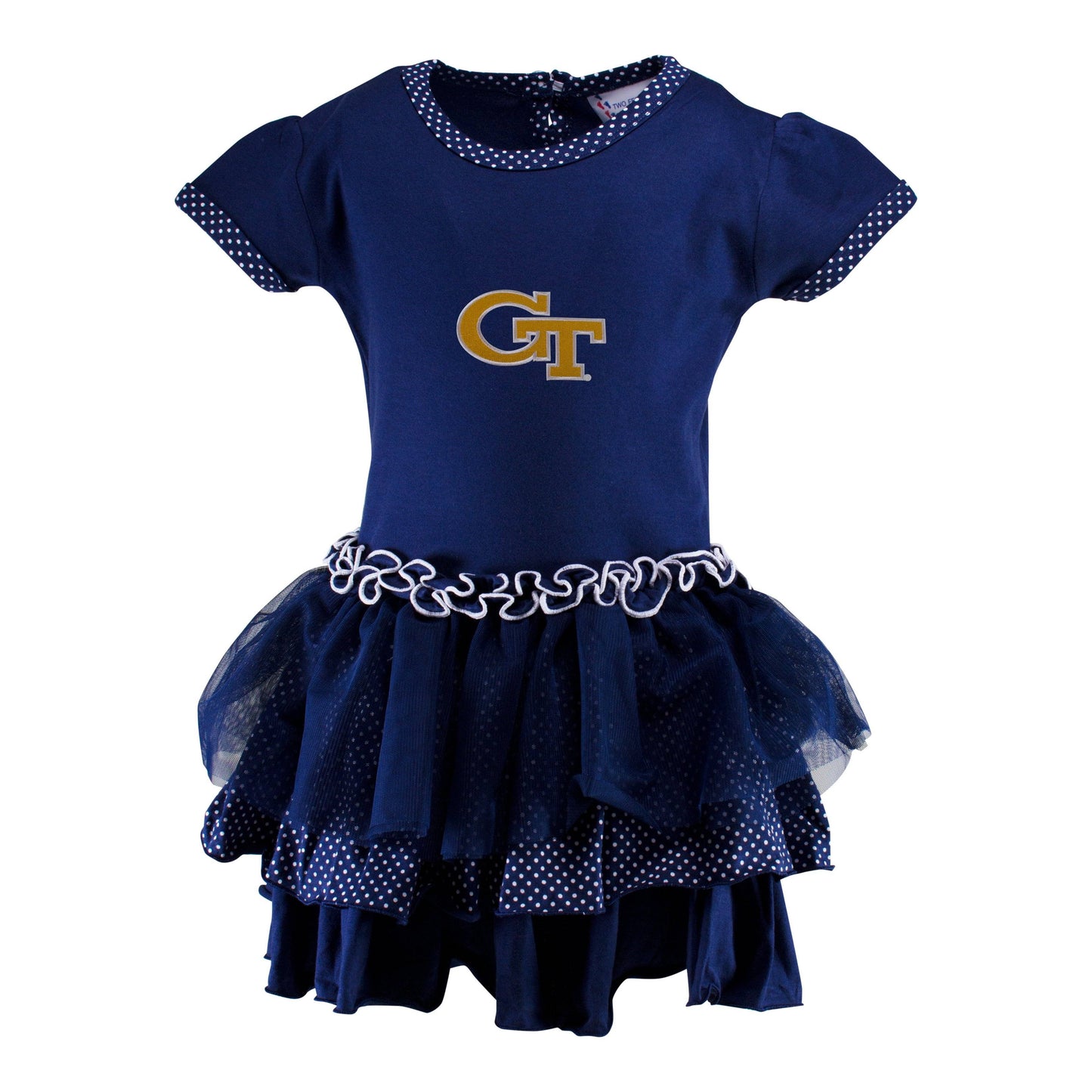 Georgia Tech Pin Dot Tutu Dress