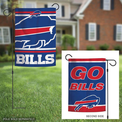 Go Bills 2 Sided Garden Flag