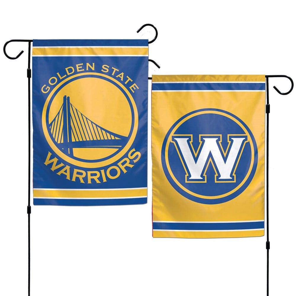 Golden State Warriors Garden Flag 2 Sided Design