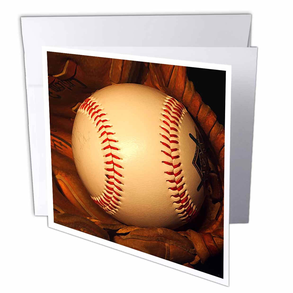 3dRose Kids Stuff - Baseball - Greeting Cards (gc_4387)