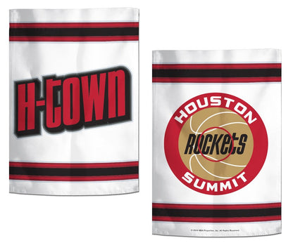 Houston Rockets City Garden Flag 2 Sided