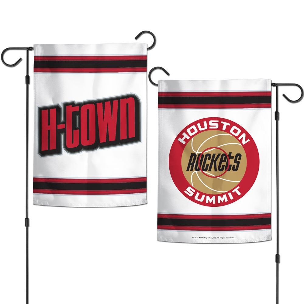 Houston Rockets City Garden Flag 2 Sided