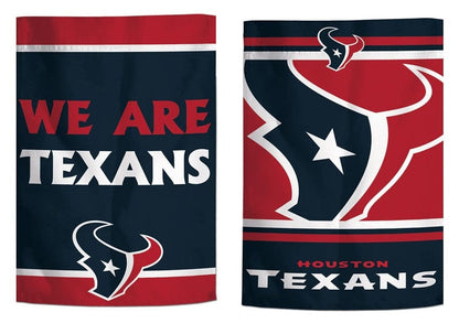 Houston Texans Garden Flag 2 Sided We Are Texans