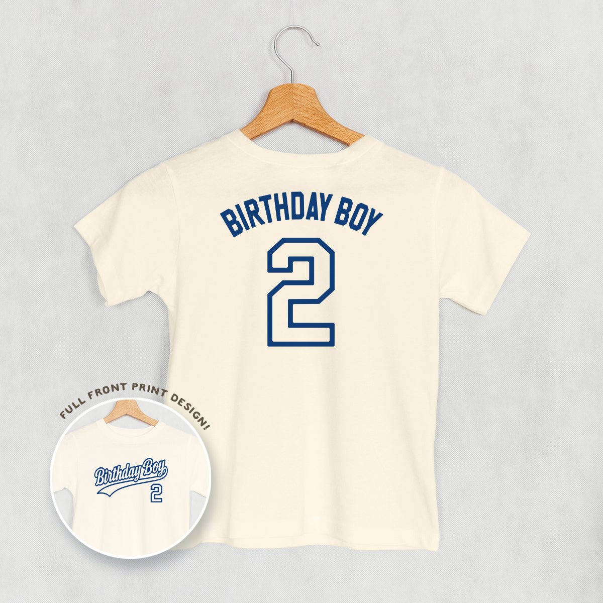 Birthday Boy Varsity #2 (Kids Back Print)