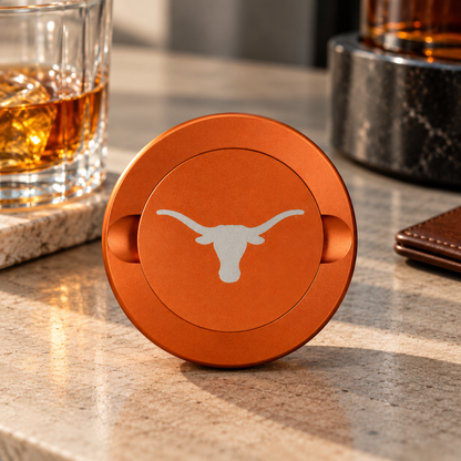 Texas Longhorns Metal Nicotine Pouch Cans