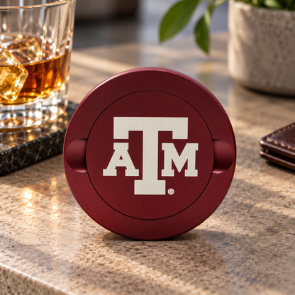 Texas A&M Metal Nicotine Pouch Cans