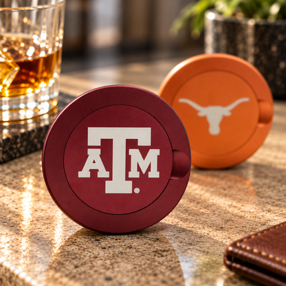 Texas A&M Metal Nicotine Pouch Cans