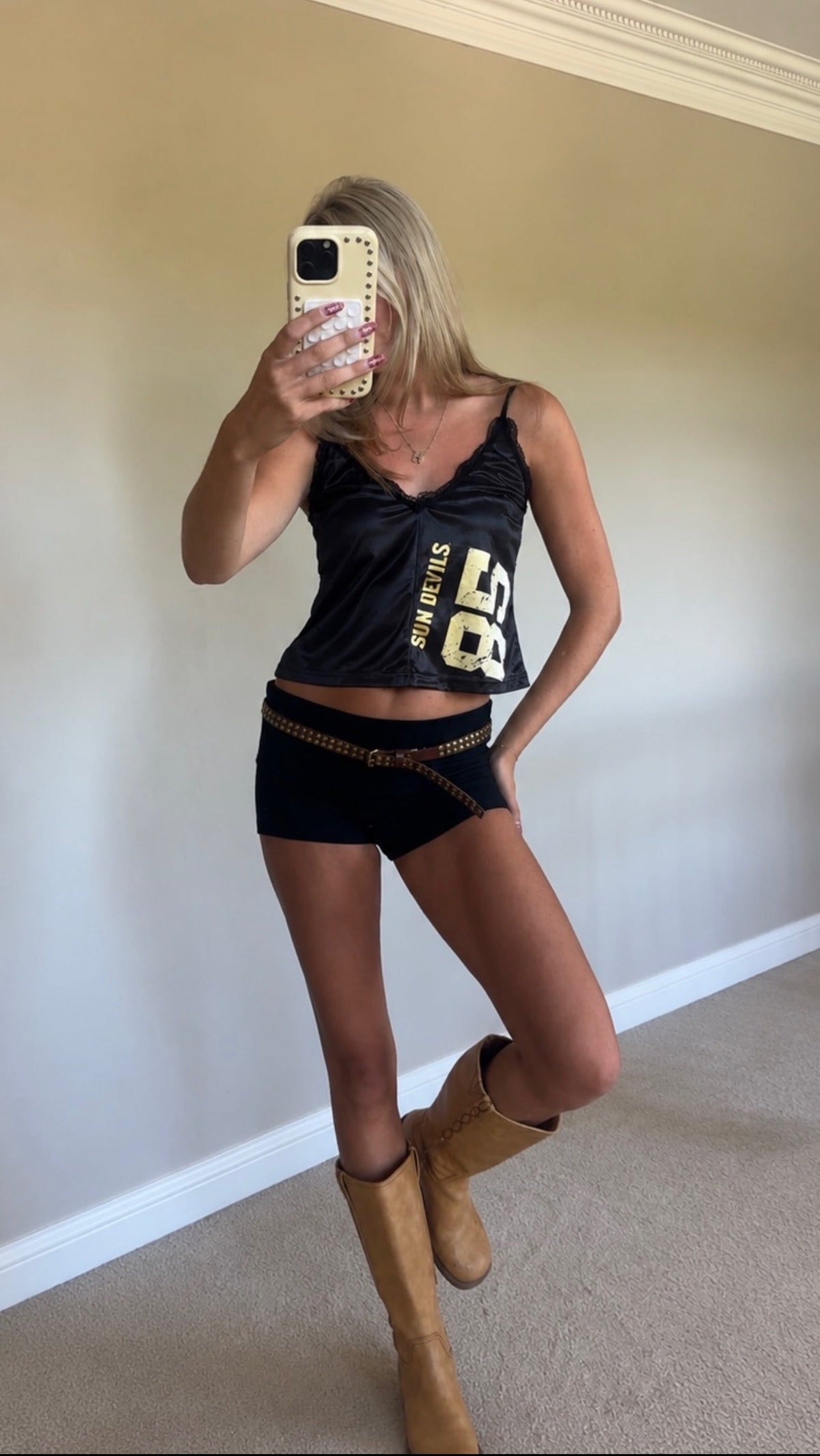 sun devils laced tank *new*