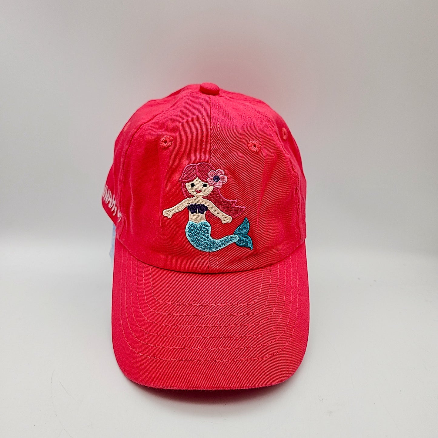 Savanna Georgia  Girls Mermaid Montauk Baseball Cap ,Color: Pink