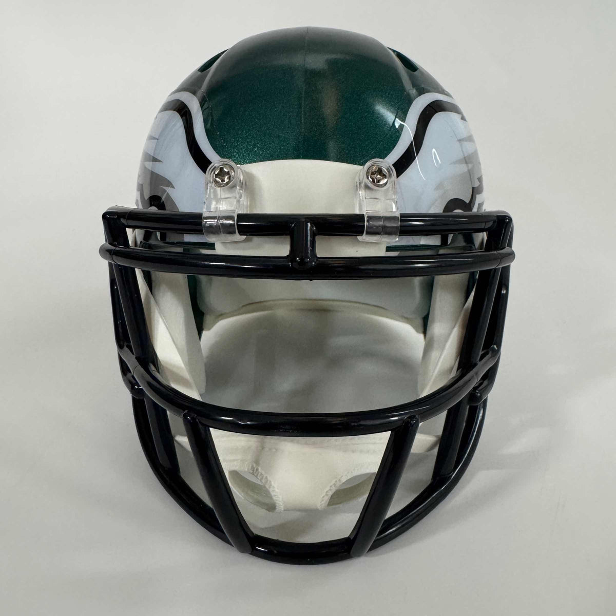 Autographed/Signed Jalen Carter Philadelphia Eagles Green Mini Football Helmet Beckett BAS COA