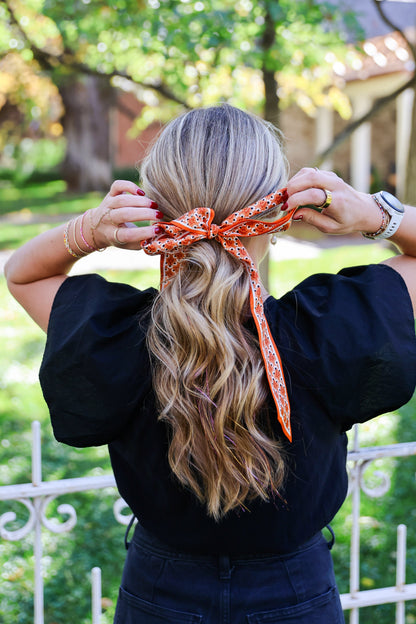 The Skinny Scarf - Burnt Orange