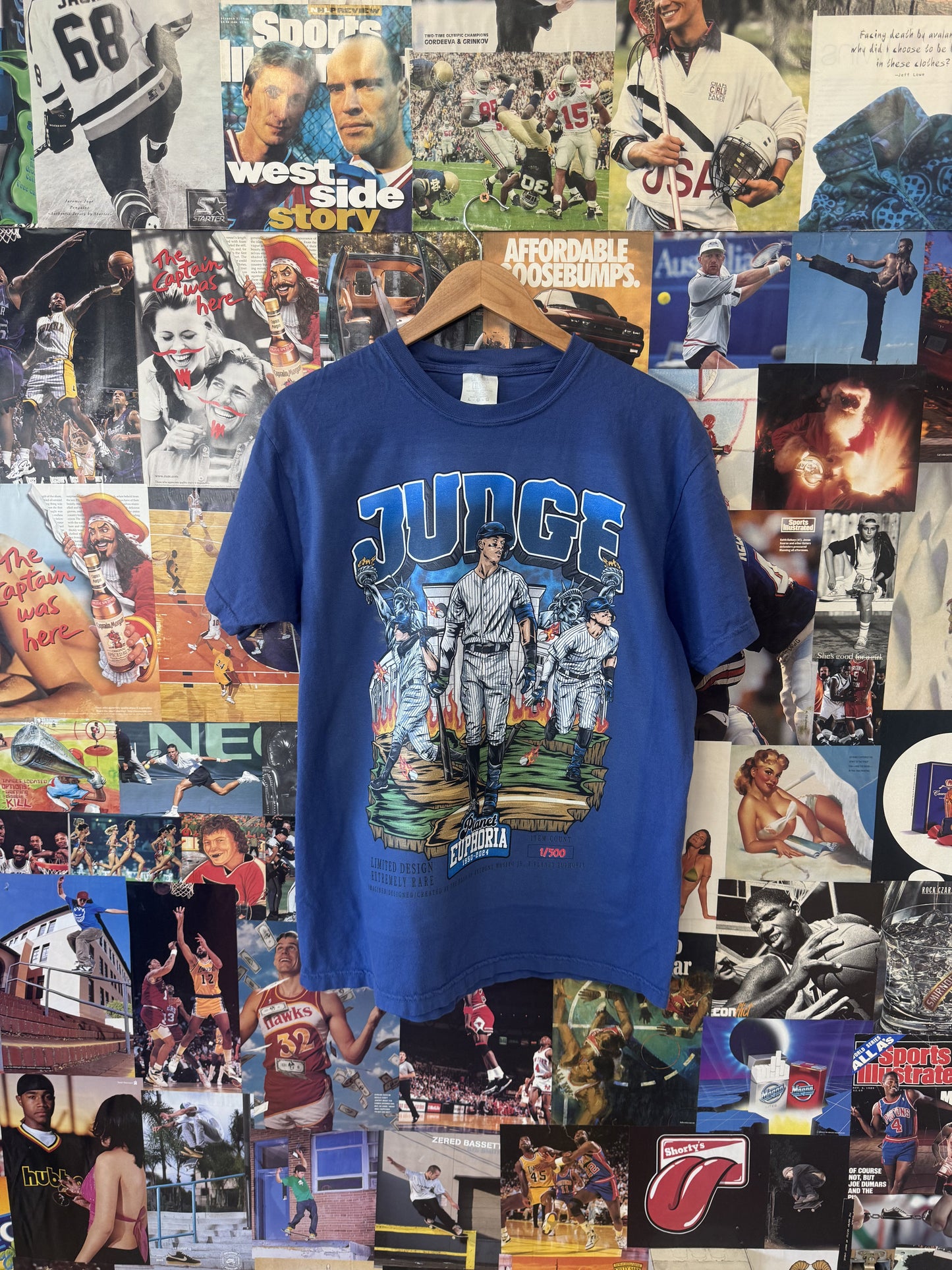Aaron Judge Limited Edition MLB Player Graphic T-Shirt