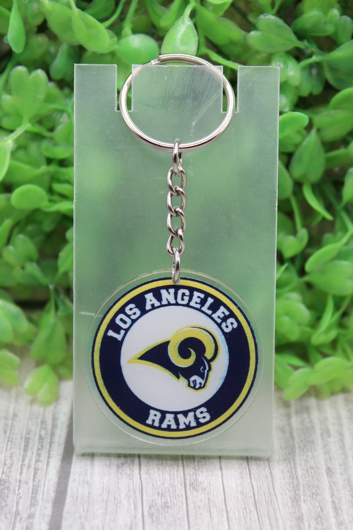 Football, Rams Acrylic Keychain