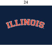 Illinois Infant Lap Shoulder Creeper Print
