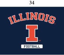 Illinois Infant Lap Shoulder Creeper Print