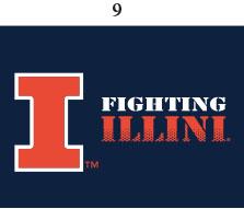 Illinois Infant Lap Shoulder Creeper Print