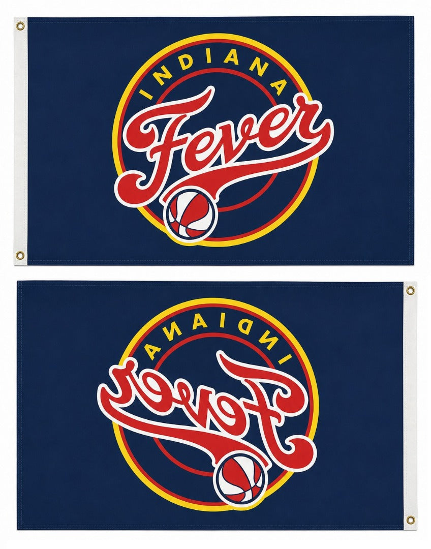 Indiana Fever 3x5 Blue Flag