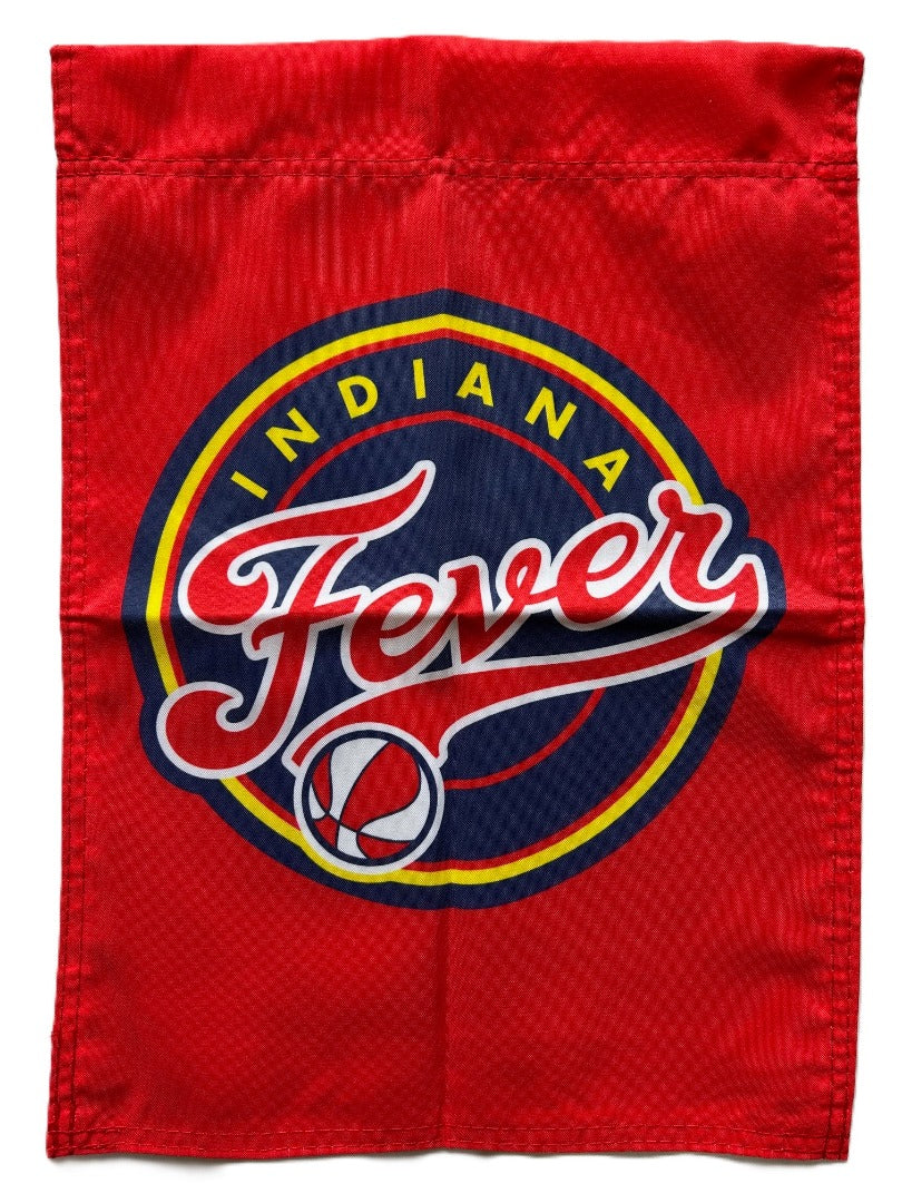 Indiana Fever Red 2 Sided Garden Flag