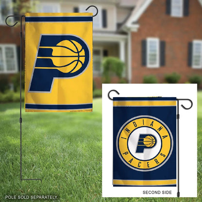 Indiana Pacers Double Sided Garden Flag