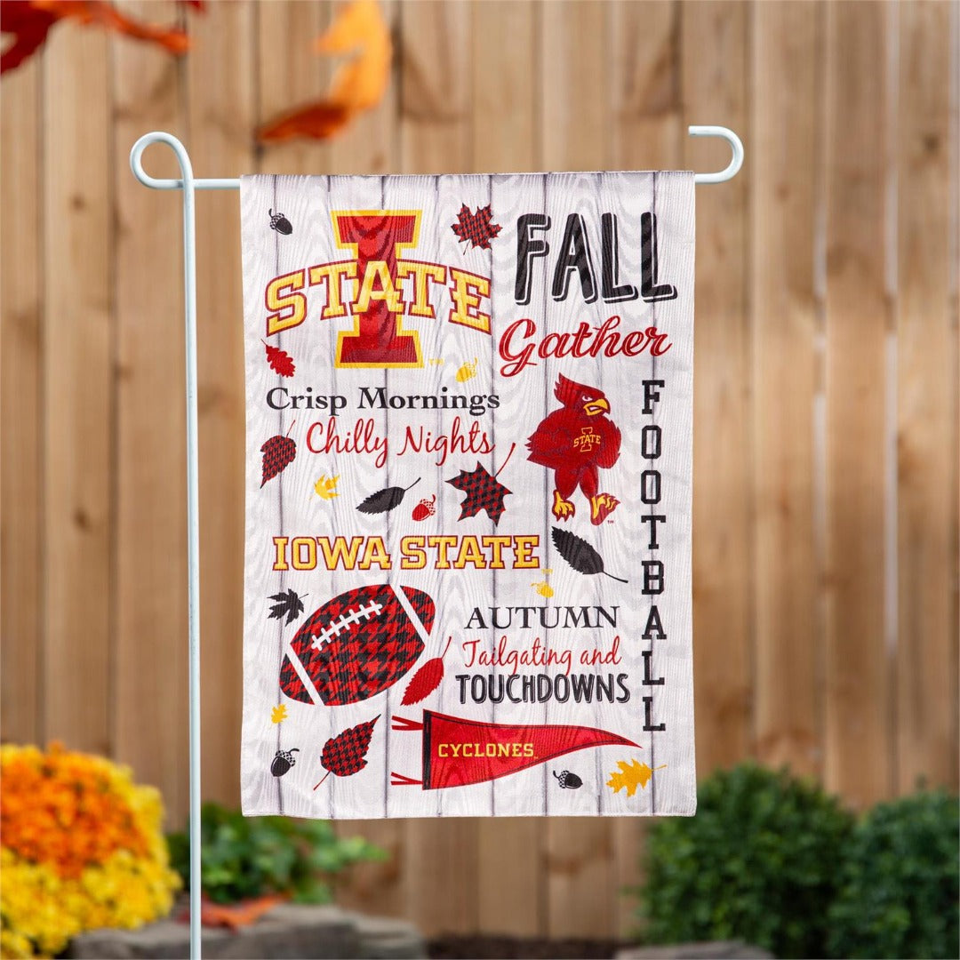 Iowa State 2 Sided Fall Garden Flag