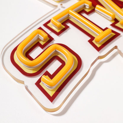 Iowa State Cyclones LED Neon Sign - Standard (15" x 10.58")