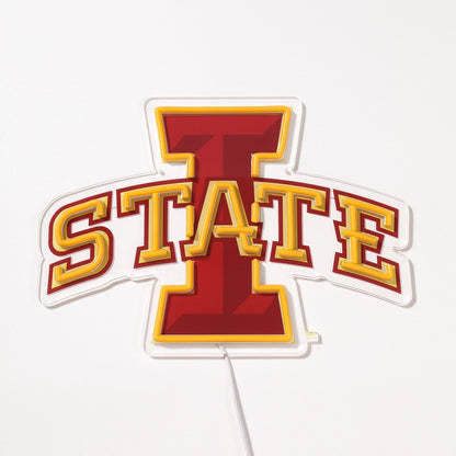 Iowa State Cyclones LED Neon Sign - Standard (15" x 10.58")