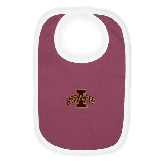 Iowa State Knit Bib