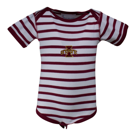 Iowa State Stripe Lap Shoulder Creeper