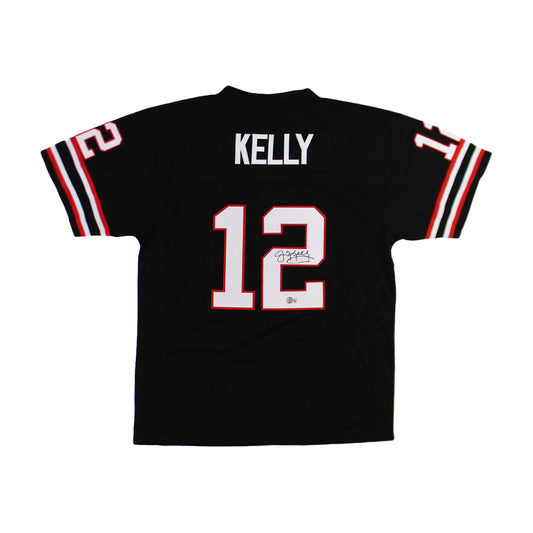 Jim Kelly Autographed Houston Gamblers Authentic Home Jersey