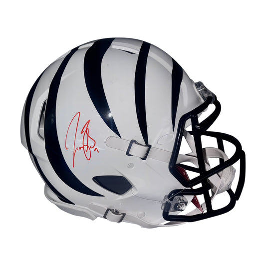 Joe Burrow Autographed Bengals OFA Authenic Full Size Helmet