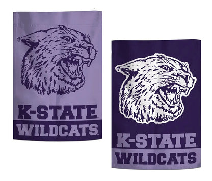 K-State Wabash 2 Sided Garden Flag
