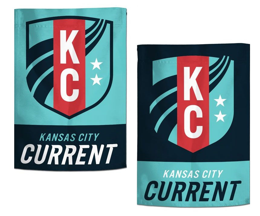 Kansas City Current Garden Flag 2 Sided