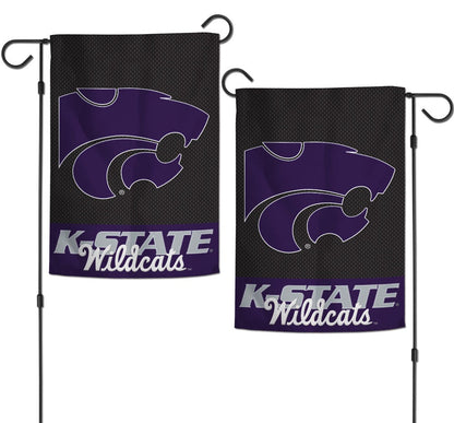 Kansas State Garden Flag Embroidered 2 Sided