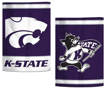 Kansas State Wildcats Garden Flag 2 Sided