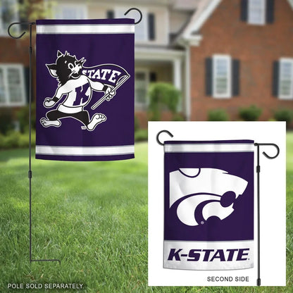 Kansas State Wildcats Garden Flag 2 Sided