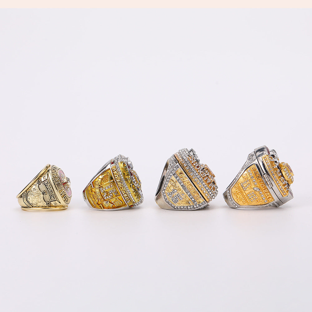 Kansas City Football Championship Rings Set – Limited Edition Collector's Replica (1969–2023)