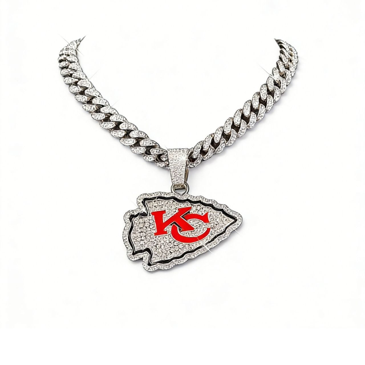 Kansas City Emblem Pendant Necklace – Game Day Gift for Fans