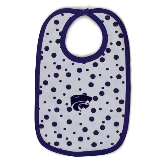 Kansas State Polka Dot Bib