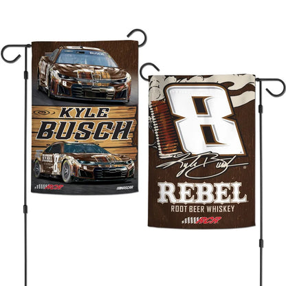 Kyle Busch 2 Sided Garden Flag 2026