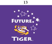 LSU Toddler Short Sleeve T Shirt Print