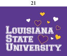 LSU Toddler Short Sleeve T Shirt Print