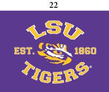 LSU Toddler Short Sleeve T Shirt Print