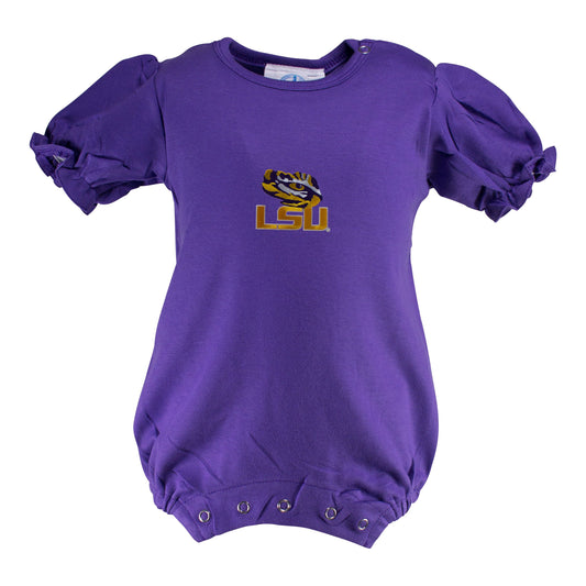 LSU Girl's Romper