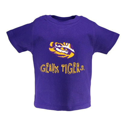 LSU Toddler Short Sleeve T Shirt Print