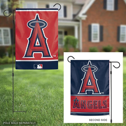 Los Angeles Angels Garden Flag 2 Sided Logo