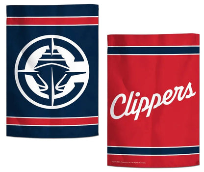 Los Angeles Clippers 2 Sided Garden Flag