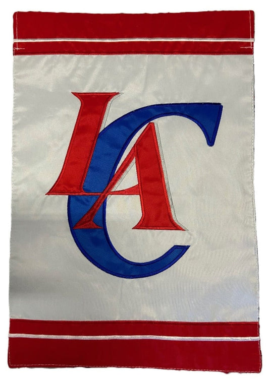 Los Angeles Clippers Garden Flag 2 Sided Applique