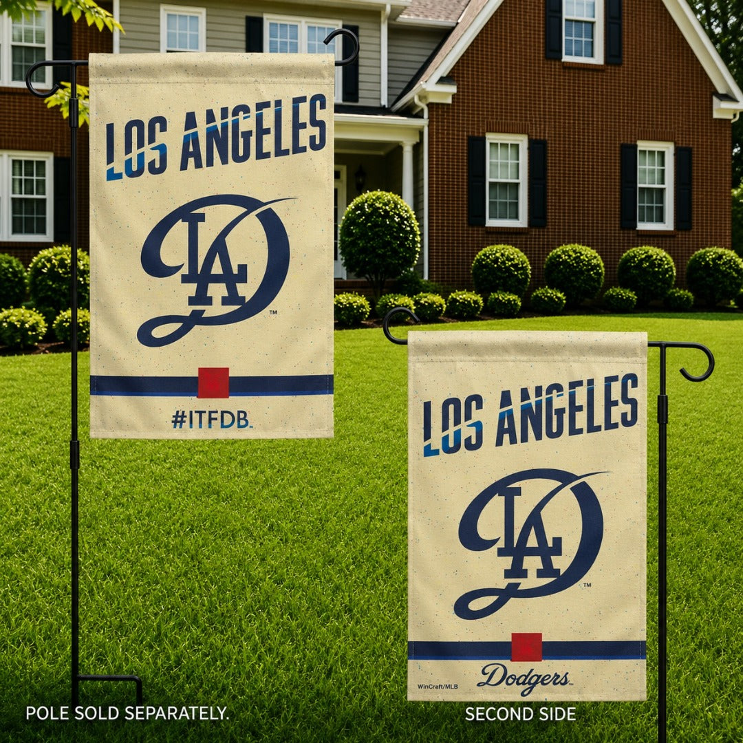 Los Angeles Dodgers City Connect Garden Flag